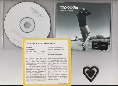 Toploader - Only for a While   -  rare Cd mit Promo Info Flyer 