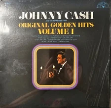 Johnny Cash Original Golden Hits Volume 1 Used Vinyl Record lp - P34S