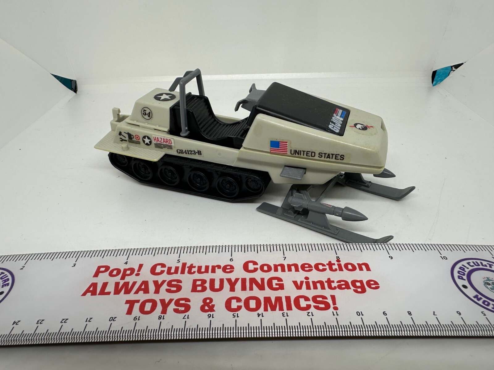 Vintage 1983 G.I. Joe Polar Battle Bear Vehicle 100% Complete Clean
