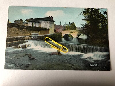 Tavistock Abbey Bridge Devon River Szene #1 Unposted King, Shurey s