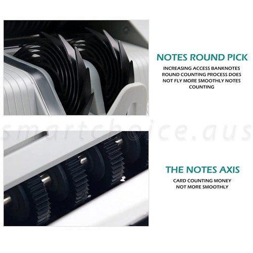 Bill Counter Money Cash Counter Machine Notes Counting Machine Automatic AU - Picture 10 of 12