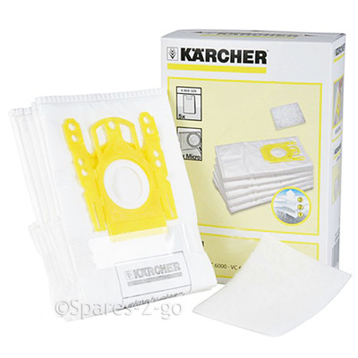 Karcher VC6100 VC6200 VC6300 Staubsauger Vlies Staubbeutel & Filter