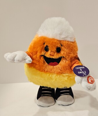 Hallmark Halloween Candy Corn 10'' Dancin' Tricky Treat Sound & Motion **VIDEO**