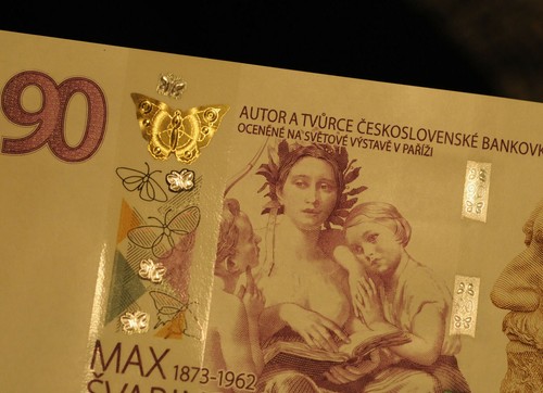 CZECH TEST NOTE 2018 OFFICIAL STATE PRINTING * Svabinsky version 2 * - Picture 3 of 7