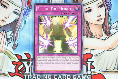 Yu-gi-oh Shining Victories Carte Yu-Gi-Oh! Rise To Full Height SHVI-EN077 - Shining Victories 1st Edition Jeu De Cartes Collection