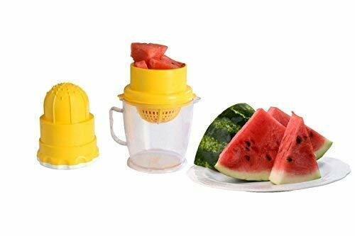 Pomegranate and Lime Fresh 2 in one Hand Press Manual Fruit juicer 