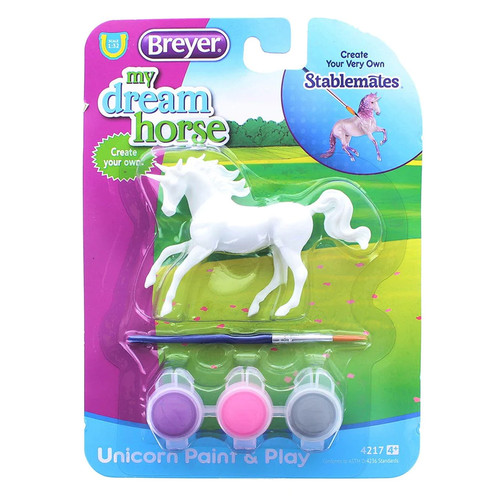 Breyer Stablemates Unicorn Paint & Play Magnolia 4217