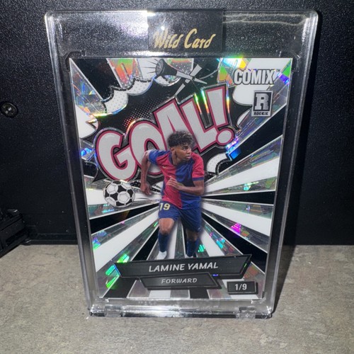 2024 Wild Card Comix Black Label Lamine Yamal /9 🔥 Rookie 🔥- F6