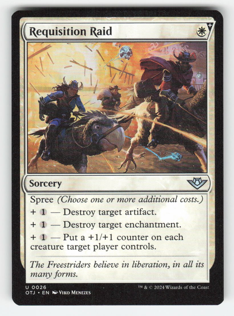 REQUISITION RAID 26 UC NEAR MINT