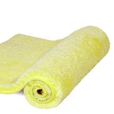 Walensee Bathroom Rug Non Slip Bath Mat for Bathroom 16 x 24, Yellow Water Abs