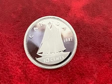 Canada 10 Cent 1987 Proof Coin-Uncirculated