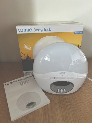 Lumie Bodyclock Active 250 Wecker Natural Sunrise/Sonnenuntergang Weckradio