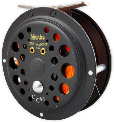 Caddis Creek Fly Fishing Reel, Reinforced Aluminum Spool with Push Button Releas
