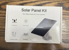 Solar Panel for Security Camera