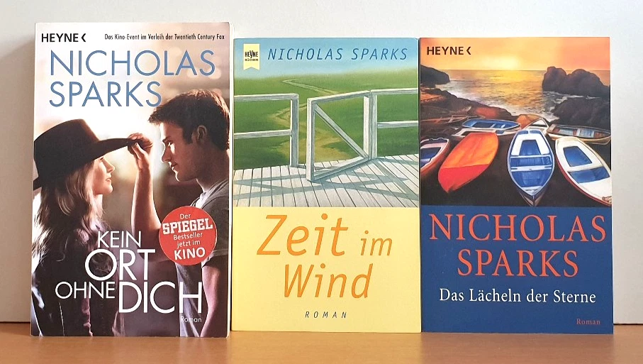 BUCHPAKET+LIEBE+ Romantik+ 6 BÜCHER + 6 x NICHOLAS SPARKS +TB+BUNDLE - Bild 4 von 4