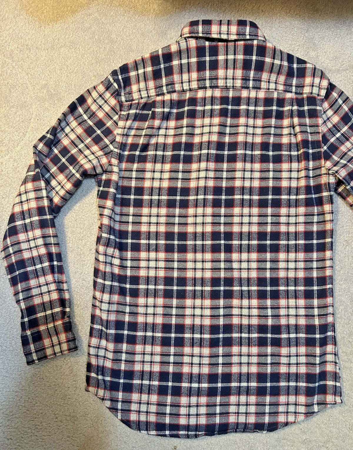 Amazon Essentials Men Small Button Up Plaid Flann… - image 2