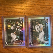 2025 Topps Chrome Refractor (RC) - Tim Elko & Edgar Quero White Sox