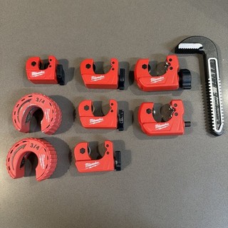 Milwaukee Hand Tool Random Plumbing Tool Lot 9 Piece Total