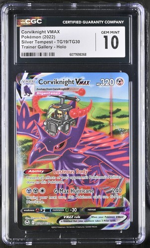 Corviknight VMAX graded CGC 10 for sale on eBay