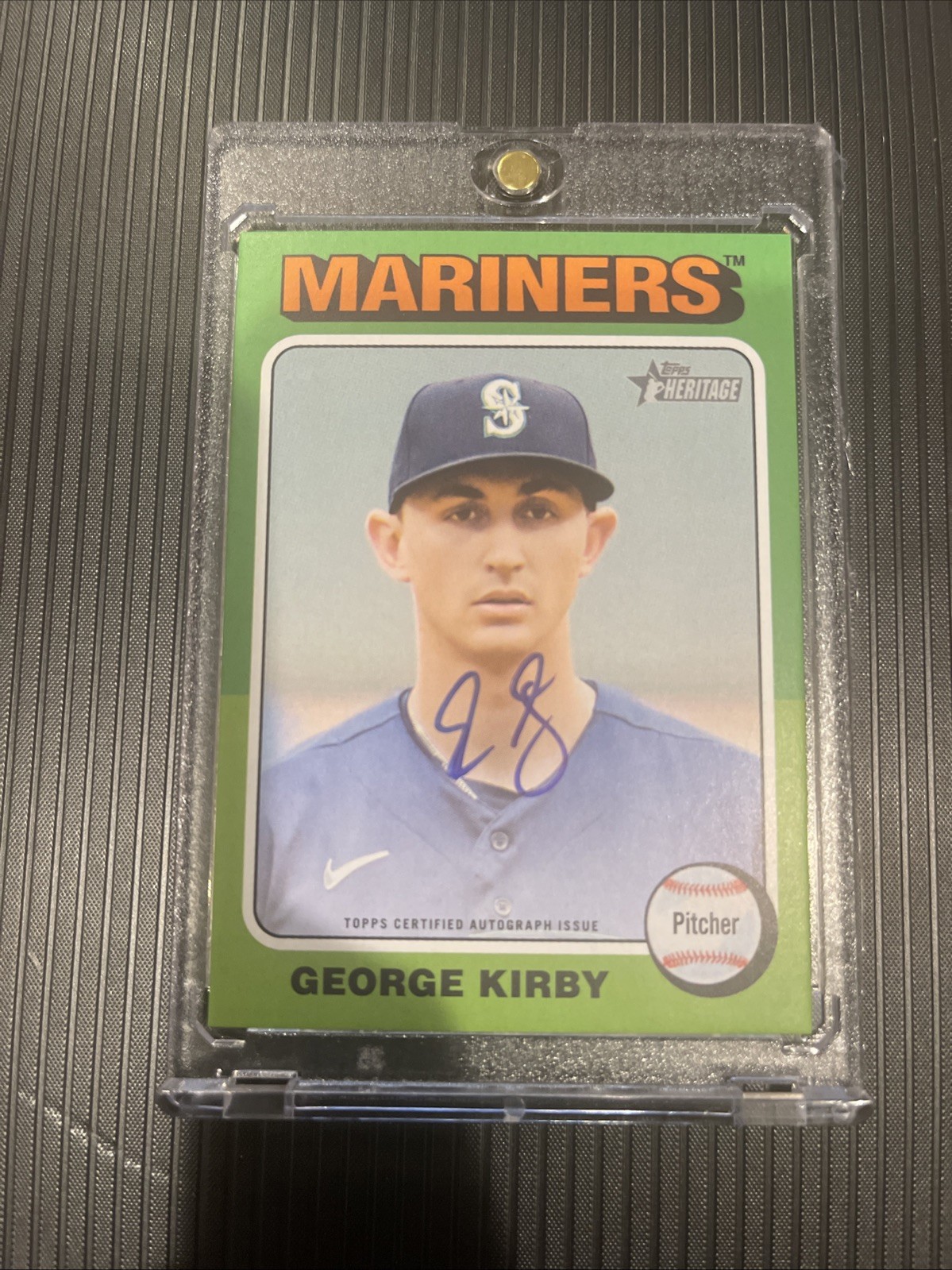 2024 Topps Heritage - Real One Autographs George Kirby #ROA-GKI (AU)