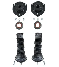 2 KYB Front Strut Shock Mounts Bearings + Rear Mount Insulator Boots for Lexus