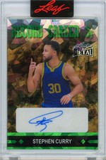 2024 Leaf Collective Stephen Curry, Steve Nash (1/6) Metal Auto Crystal Green