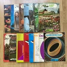 Lot Of 16 VTG Song Books Sheet Music for the Organ and Piano Mostly Country