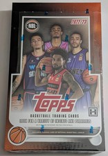 2022-23 TOPPS NBL AUSTRALIAN BASKETBALL HOBBY BOX FACTORY SEALED 20 PACKS!