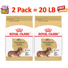 20LB/ 2 Pack Royal Canin Breed Health Nutrition Dachshund Breed Specific Adult