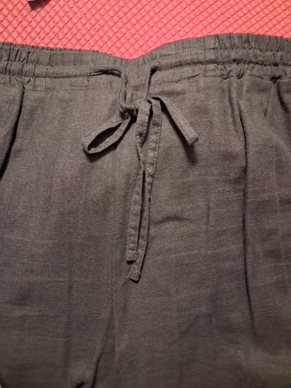 Linen Pant ,size 2 X  Women ,black, Confortable To Wear ,fresh,stylish,
