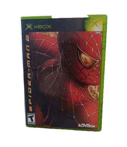 Spider-Man 2 (Microsoft Xbox, 2004) Xbox Complete W/ Manual Tested