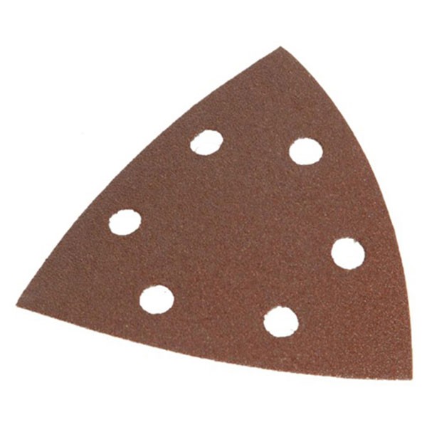 Faithfull Delta Hook & Loop Sanding Sheets TR2 93mm Fine (Pack of 25)
