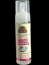 Okay Black Jamaican Castor Oil Mousse Coconut Hibiscus