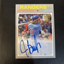 2016 Topps Archives - Fan Favorites Autographs 1971 Design Jeff Burroughs...