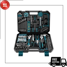 257-PC Home Tool Kit – Household Repair Set with Screwdrivers, Wrenches, Sockets