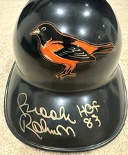 Brooks Robinson Autographed HOF 83 Full Size AUTHENTIC vintage Batting Helmet