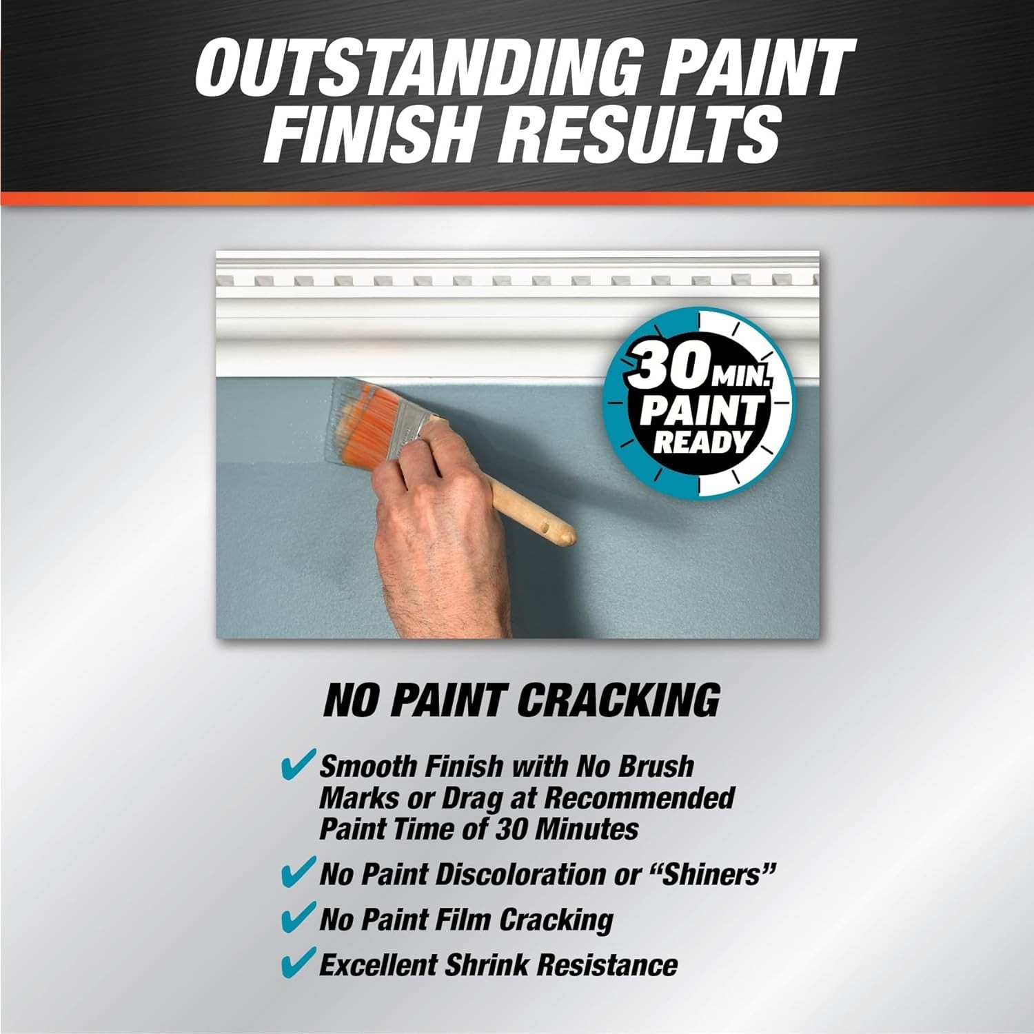 Durable 10.1 oz. White Silicone-Enhanced Caulk - Trusted ASTM C834 Compliant