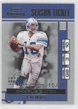 2001 Playoff Contenders 2002 Hawaii Trade Conference 10/15 Charlie Batch #27 0f8