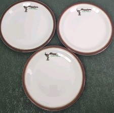 Lot 3 RARE CHINA DINNERHORN RESTAURANTS OF SOUTHERN CALIFORNIA 9.5" PLATES 