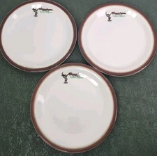 Lot 3 RARE CHINA DINNERHORN RESTAURANTS OF SOUTHERN CALIFORNIA 9.5" PLATES 
