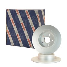 Bosch 2x BREMSSCHEIBE vorne hinten für ABARTH ALFA ROMEO passend für FIAT FORD