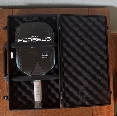 JOOLA Alum. Case with Ben Johns Perseus CFS 16 Pickleball Paddle
