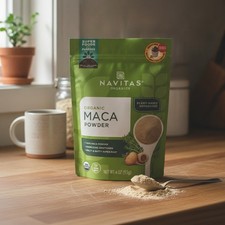 Natuurlijke energieboost met Peruaans gemaculeerd Maca-poeder - 4oz