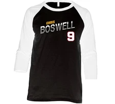 Chris Boswell 9 Favorite Player Fan Raglan 3/4 Sleeve Shirt
