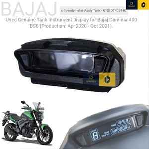 For Bajaj Genuine used Tank Instrument Display for Dominar 400 BS6 DT402410 OEM