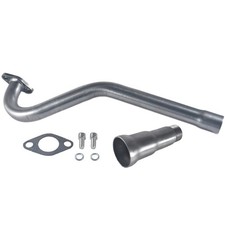 3 Stage Exhaust Header Pipe For Coleman CT100U Predator 79cc 98cc 3HP Mini Bike