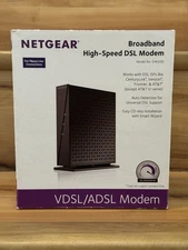NETGEAR DM200 Broadband High-Speed DSL Modem COMPLETE IN BOX!