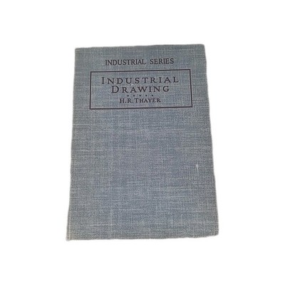 Vintage Industrial Series Industrial Drawing By H.R. Thayer 1942 Very Good