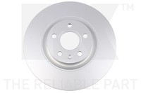 2X NK Bremsscheibe 314876 FüR Volvo XC60 2 246 V90 235 S90 234 V60 225 XC40 536