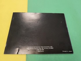 Rescue The Embassy Mission Nintendo NES solo manuale ~ libretto istruzioni